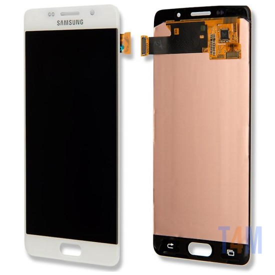 TOUCH+DISPLAY SAMSUNG GALAXY A5 A500F WHITE (SERVICE PACK GH97-16679A)